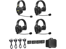 Saramonic WiTalk-WT4S 4-Person Wireless Intercom System with Single-Ear Headsets (1.9 GHz)