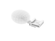 SmallRig 4734 Cold Shoe Adapter with Furry Windscreen for Sony ZV Series (White)