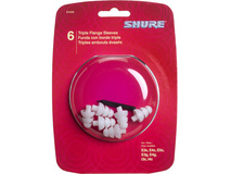Shure Triple-Flange Sleeves - 3 Pair