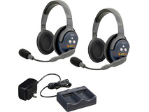 Eartec UltraLITE Pro16 Dual-Channel Wireless Intercom System with 2 Dual-Ear Headsets (2.4 GHz)