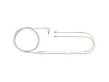 Shure EAC64CL Earphone Cable with Gold-Plated MMCX Connectors (Clear, 162cm)