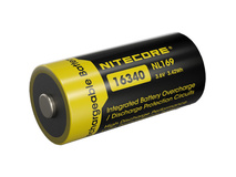 Nitecore NL169 16340 Li-Ion Rechargeable Battery (3.6V, 950mAh)