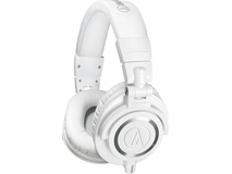 Audio Technica ATH-M50X Headphones (White)