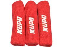 Kupo Stand Leg Protectors (Red, Set of 3)