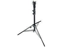 Manfrotto Aluminum Senior Stand with Leveling Leg (3.1m, Black)