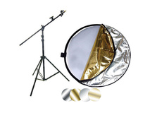 Impact 42" 5-in-1 Reflector with Lightstand and Holder Kit