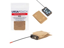 Ursa Popper Pouch (Mini, Beige)