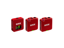 RODE Wireless GO Compact Wireless Microphone System (Gen 3, Red)