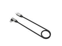 SmallRig 5076 USB-C Straight to USB-C Angled Data Cable (60cm)