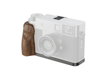 SmallRig 5394 L-Shaped Mount Plate with Wooden Handle for FUJIFILM X half (Charcoal Silver)