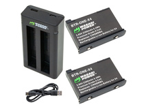 Wasabi Power Insta360 X4 (2-Pack) and Dual USB-C Charger