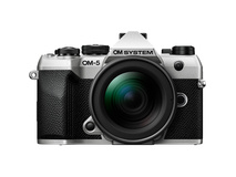 OM SYSTEM OM-5 Mark II Mirrorless Camera with 12-45mm f/4 Lens (Silver)