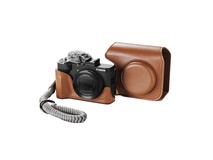 SmallRig 5385 Leather Case Kit for Canon PowerShot V1 (Brown)