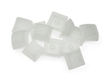 X-keys Nevwear Transparent Single Relegendable DSA Keycaps (12 Pack)