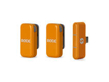 RODE Wireless Micro Ultra-Compact Wireless Microphone (USB-C, Orange)