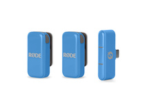 RODE Wireless Micro Ultra-Compact Wireless Microphone (USB-C, Blue)
