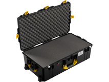 Pelican 1615 Air Case (Black/Yellow, With Foam)