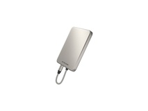 Nitecore Pocket 5 Magnetic Ultra Thin Power Bank with USB-C Cable (Titanium Grey, 5,000mAh)