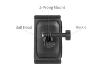 SmallRig 5721 Hook and Loop Backpack Strap Mount for Action Cameras