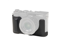 SmallRig 5698 Leather Half Case for Panasonic LUMIX L10 (Black)