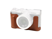 SmallRig 5699 Leather Half Case for Panasonic LUMIX L10 (Brown)