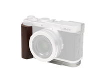 SmallRig 5943 L-Shaped Mount Plate with Wooden Handle for Panasonic LUMIX L10 (Silver)
