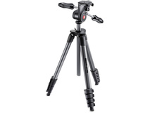 Manfrotto Compact Advanced Aluminum Tripod (Black)