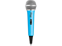 IK Multimedia iRig Voice iOS/Android Handheld Microphone (Blue)