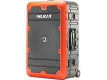 Pelican BA22 Elite Carry-On Luggage (Grey with Orange)