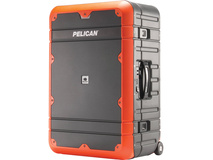 Pelican EL27 Elite Weekender Luggage with Enhanced Travel System (Grey and Orange)