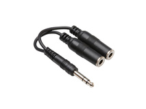 Hosa YPP-118 6.5mm Stereo Jack Splitter Cable