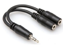 Hosa YMM-232 3.5mm Splitter Cable