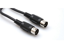 Hosa MID-301BK MIDI Cable 1ft (black)