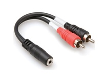 Hosa YMR-197 3.5mm to RCA Breakout Cable