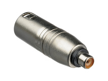 Hosa GXM-133 RCA to XLR Adapter
