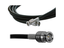 Canare 50' L-3CFW RG59 HD-SDI Coaxial Cable with Male BNCs (Black)