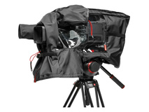 Manfrotto RC-10 Pro Light Video Camera Raincover for Medium-Size Camcorder / DSLR Rig (Black)