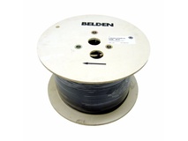 Belden 1694A RG6 Low Loss Serial Digital Coaxial Cable (1000', Black)