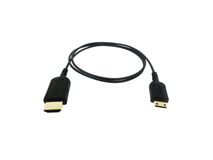 Sanho HyperThin Mini HDMI to HDMI Cable 2.6ft (Black)