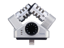 Zoom iQ6 Stereo X/Y Microphone for iOS Devices with Lightning Connector
