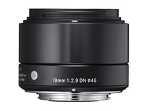 Sigma 19mm f/2.8 DN Lens for Micro Four Thirds Cameras (Black)