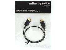 Hyper HyperThin HDMI Cable (2.6', Black)