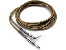 Hosa GTR-518R Tweed Guitar Cable 18ft (angled)