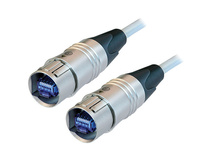 Neutrik NKE6S-1 (1m) etherCON Cat6 Patch Cable with Cable Plug Carrier on Both Ends