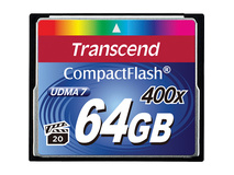 Transcend 64GB CompactFlash Memory Card 400x UDMA