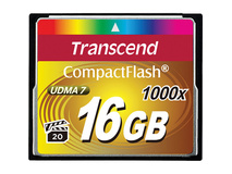 Transcend 16GB CompactFlash Memory Card Ultimate 1000x UDMA