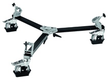 Manfrotto 114 Heavy-Duty Cine/Video Dolly for Tripods with Round Feet