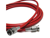 Canare 6" L-3CFW RG59 HD-SDI Coaxial Cable with Male BNCs (Red)