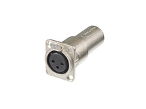 Neutrik NA3FDM XLR Female-Male Feedthrough Adapter for Panel Mount