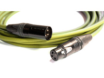 Canare L-4E6S Star Quad XLRM to XLRF Microphone Cable - 25' (Yellow)